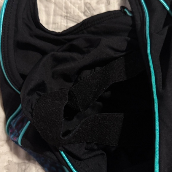 Bebe Sport Capri Unitard Jumpsuit with belt - Picture 11 of 12